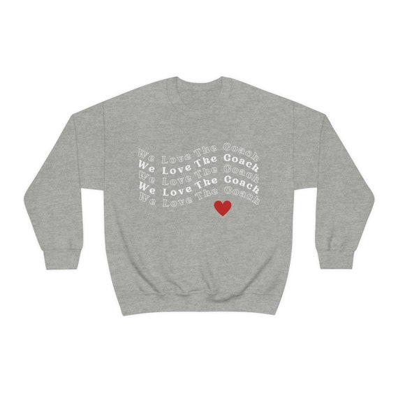 We Love the Coach Unisex Heavy Blend Crewneck Sweatshirt | Crewneck  Coaching Sweatshirt - Etsy