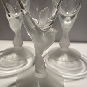Flutes Bird Shaped Cocktail Glass Transparent Champagne s Drinking Goblet  Glasses Beverage Cups