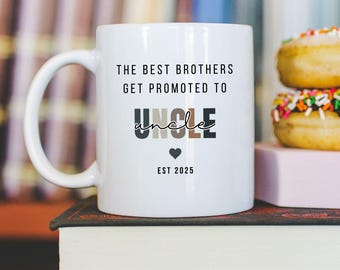 Pregnancy Reveal to Family Pregnancy Announcement Gift Baby Coming Soon Spring Pregnancy Announcement Leveled Up to Uncle Mug Brother in Law