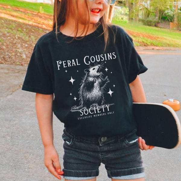 Pregnancy Reveal to Family Cousin Shirts Cousin Crew Shirts Big Cousin Shirt Cousin Crew Summer Shirts Cousin Shirts for Kids Feral Shirt