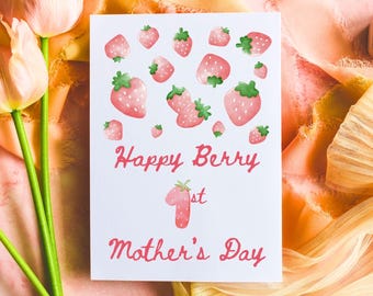 Mothers Day Card From Daughter Mothers Day Card For Stepmother Funny Mothers Day Card Happy Mothers Day Card Mothers Day Card For Wife Berry