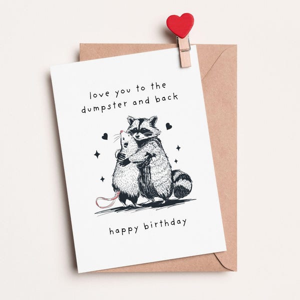 Funny Birthday Card for Wife Birthday Card for Husband Dad Birthday Card Fiance Birthday Card Boyfriend Birthday Card Best Friend Sister