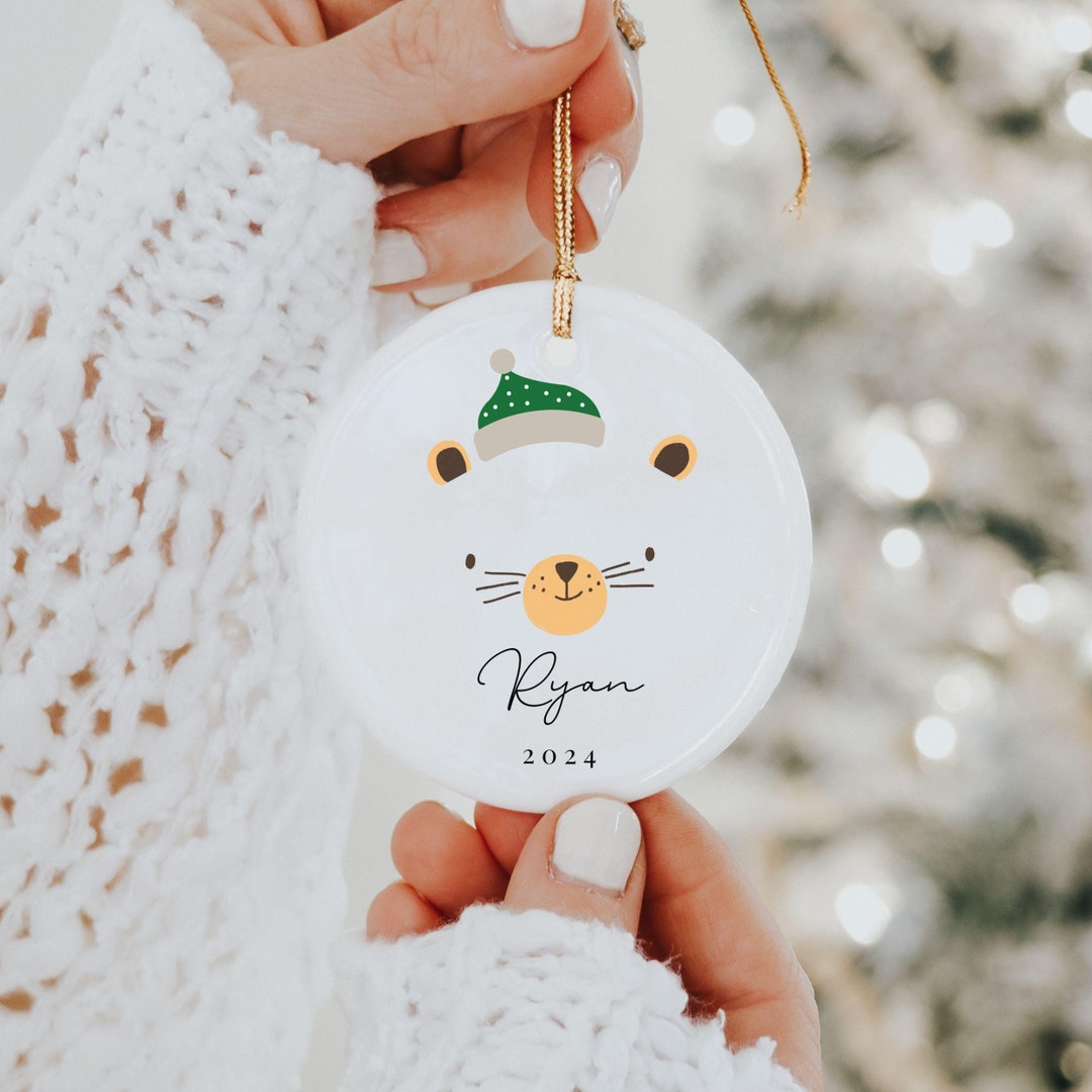Preschool Ornament, Polar Bear Ornament, Grandchild Ornament, Teen
