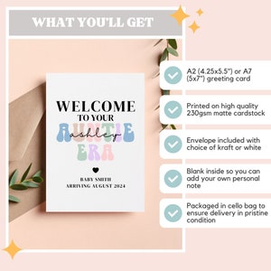 Auntie Announcement Card, How Does Aunty Sound, Soon To Be - View #6