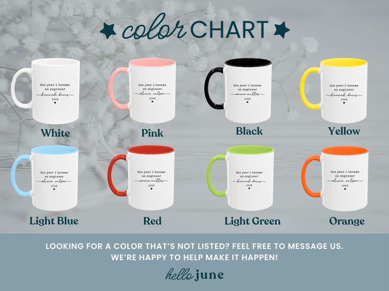 Custom Engineer Graduation Gift Personalized Graduation Mug for Engineer Mug Gift for Engineering Student Women in Engineering BS Graduate bild 3