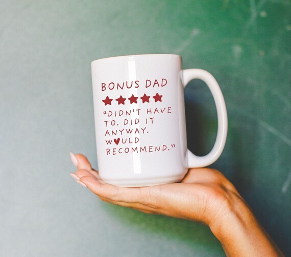 Stepdad Fathers Day Best Dad Ever Mug Dad Gift From Kids 1st