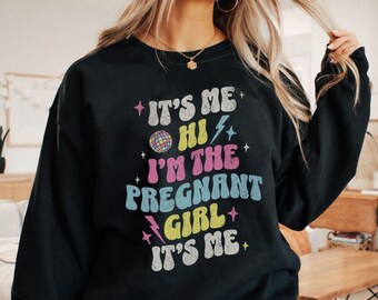 In My Pregnant Era Pregnancy Reveal to Family Soon to Be Mom Im Pregnant Shirt Pregnancy Announcement to Husband First Time Mom Gift