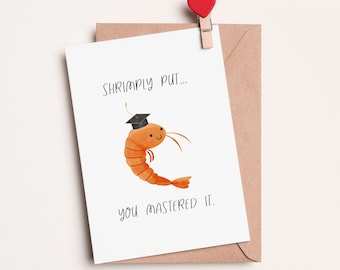 Funny Graduation Card MBA Graduation Gift Masters Graduation Card Senior 2025 Masters Degree Gift 2025 Graduation Graduation Cards for Girl
