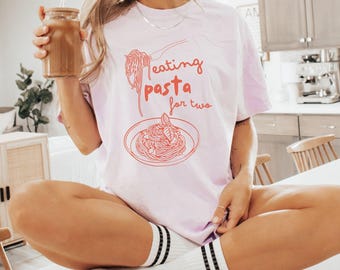 Pregnancy Reveal to Family Soon to Be Mom Im Pregnant Shirt Pregnancy Announcement to Husband First Time Mom Gift Italian Pasta Womens Shirt