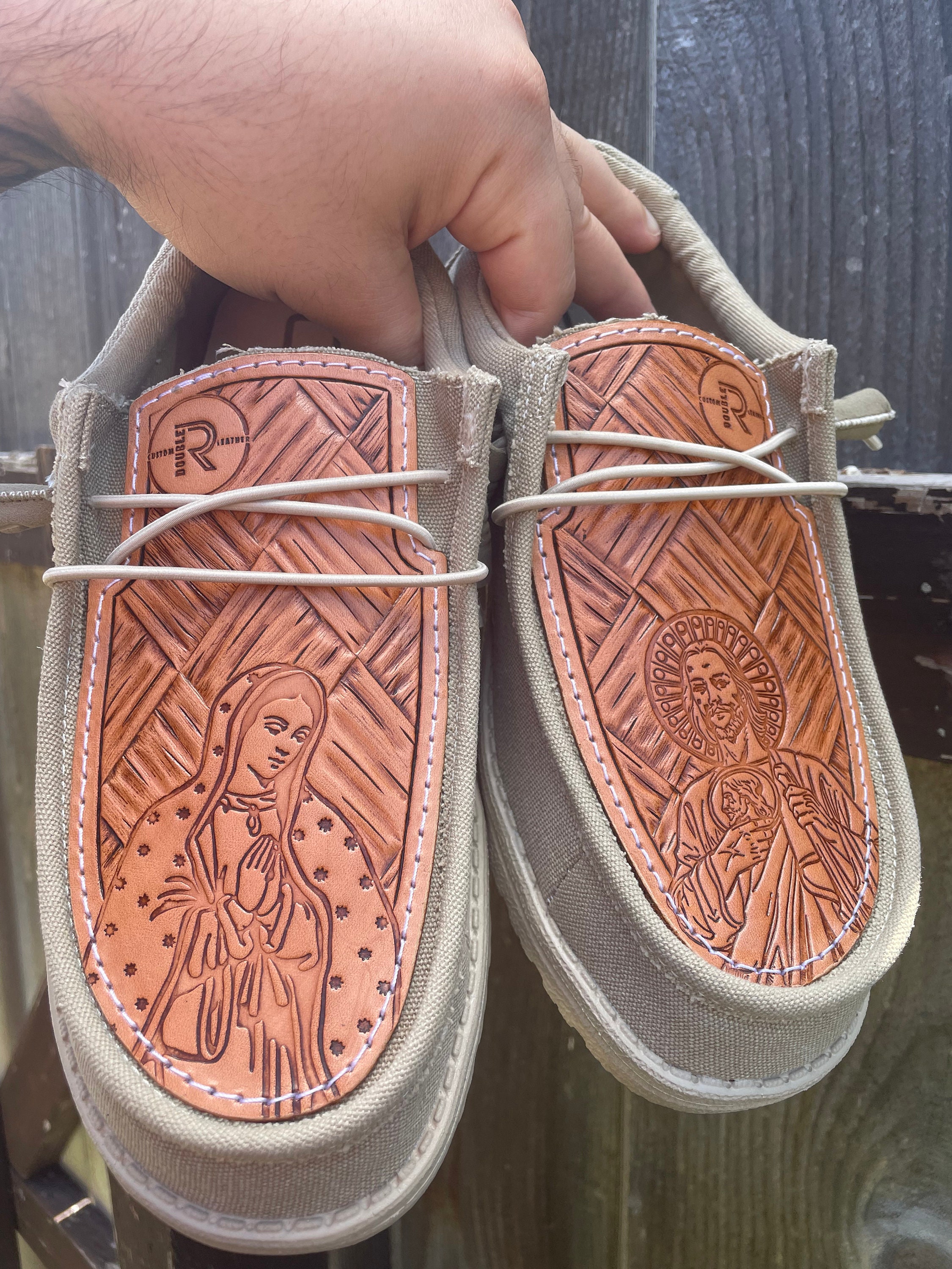 tooled leather hey dudes womens