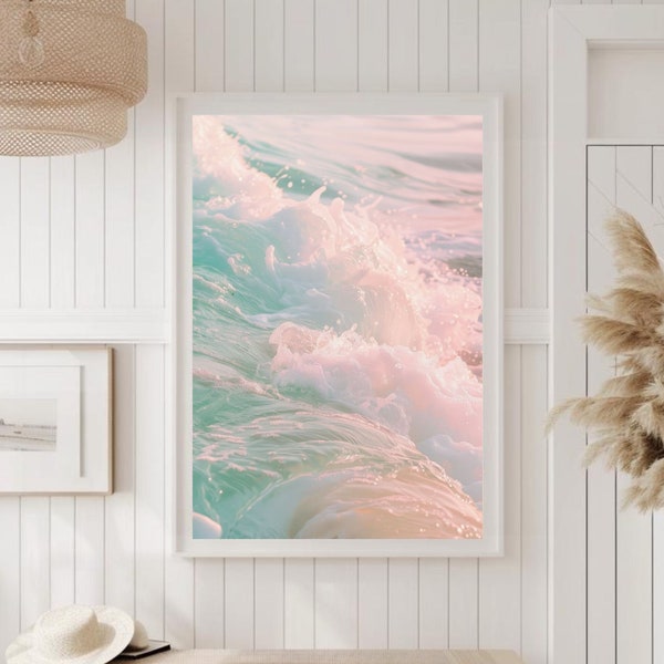 Mint Green Wall Art Etsy