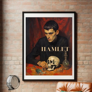Hamlet Poster Illustration Print
