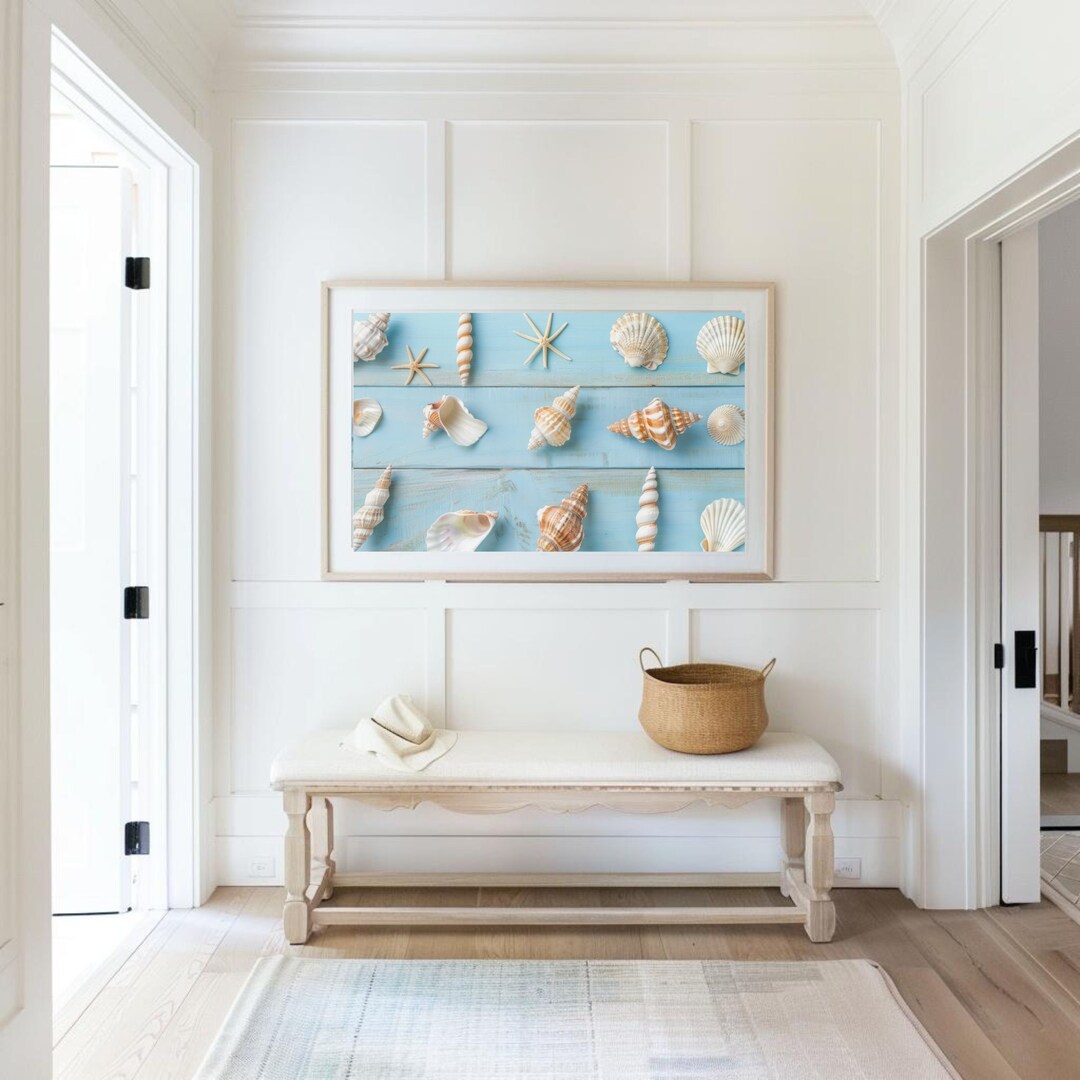 Seashells Wall Art Sea Shells Poster Blue Ocean Wall Art Beach House Decor Summer Print Etsy Seashells Wall Art Sea Shells Poster Blue Ocean Wall Art Beach House Decor Summer Print Etsy