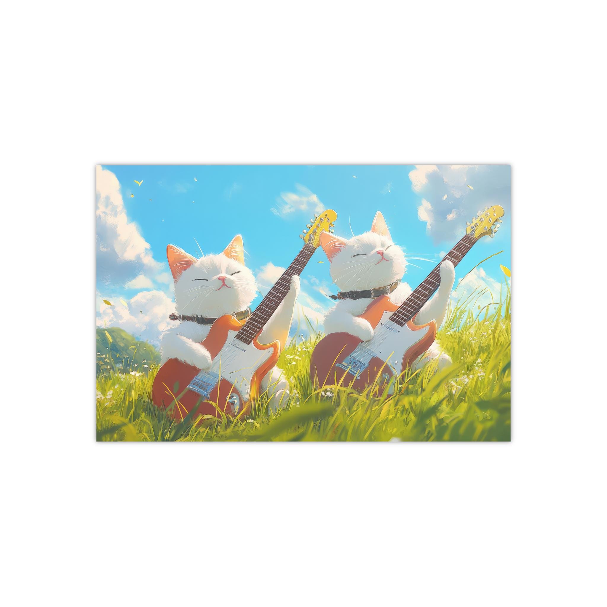 MANEKU-NEKO ポスター　ギター猫 MANEKU-NEKO ポスター ギター猫 【公式通販】
