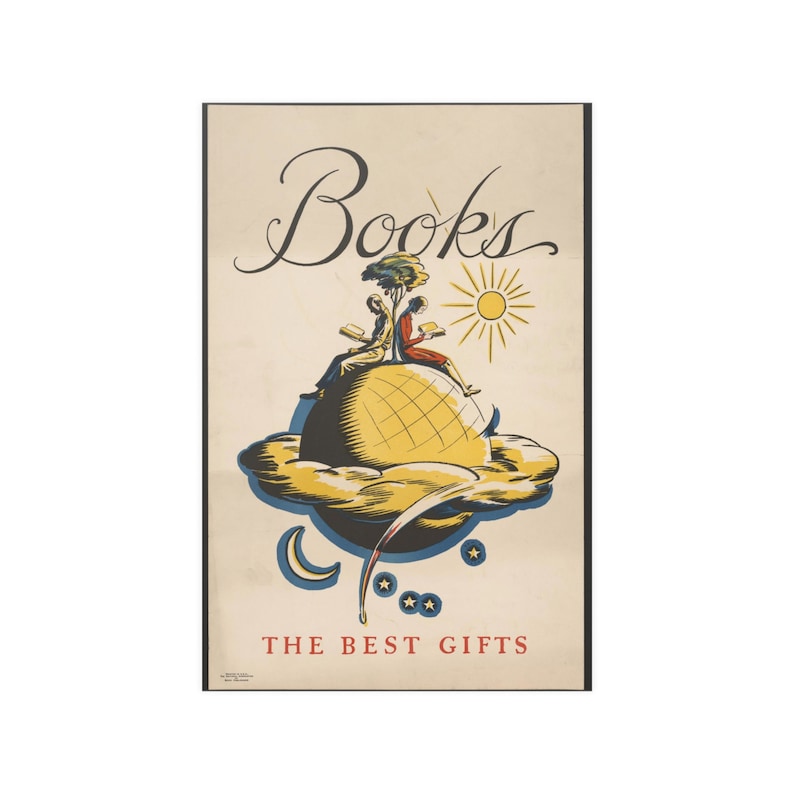 Antique Poster Books the Best Gifts Wall Art Books Wall Art Etsy