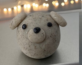 Adopt the original PUPPY Rock Pal! Pocket Pet, Emotional Support Desk Pet, No Shed Pet, Pocket Hug in a Box, Mini Novelty Gag Gift