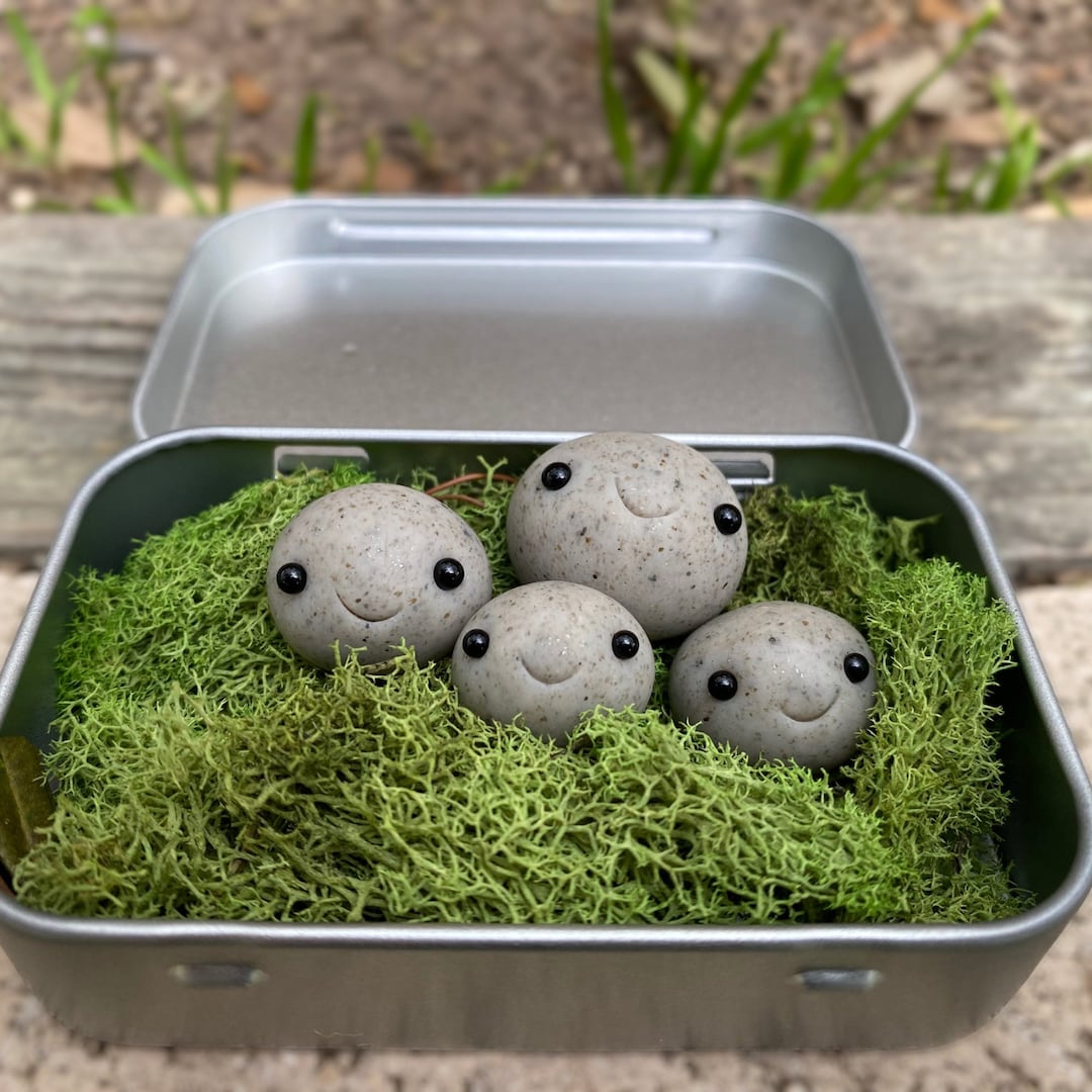 Buy Adopt Your Own Kawaii ROCK FAMILY! Parents Babies, Emotional Support  Desk Pet, Carry Around Companion, Long Distance Gifts Online in India