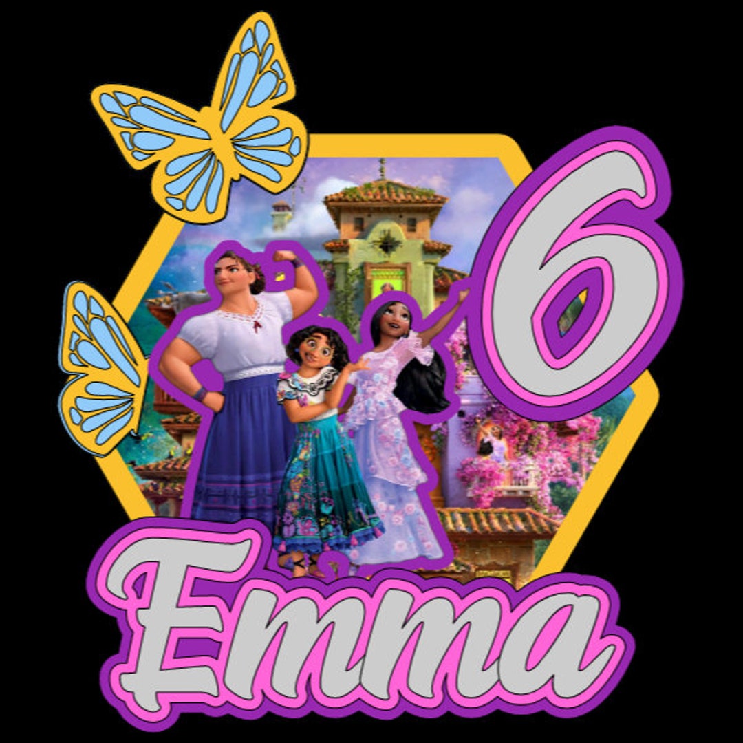 Encanto Birthday Cake Topper Etsy