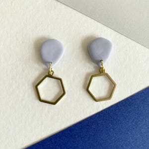 Ohrstecker l Edelstahl I antiallergen I Polymer I Fimo I Statementschmuck