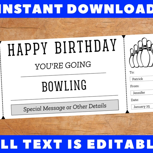 Bowling Gift Certificate Template 60 Gift Ideas for 2024 Bowling Gift Certificate Template 60 Gift Ideas for 2024
