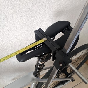 Outil de mesure hauteur et profondeur de selle de vélo image 3