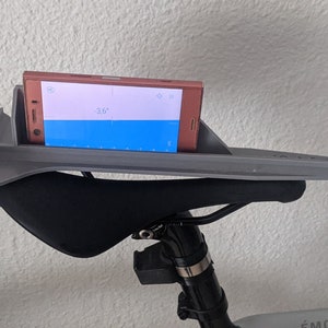 Bicycle saddle angle measurement tool image 2