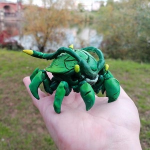 League Of Legends-Scuttle Crab Figure,3D Digital Printing STL File for 3D Printers, Movie Characters, Games, Figures, Diorama 3D Model