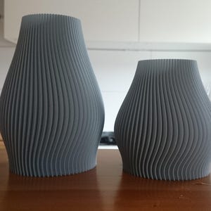 Modern Plant Pot STL File for 3D Printing, Unique Planter Design, Digital Download for Home or Office Decor