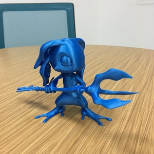League Of Legends-Fizz Figure,3D Digital Printing STL File for 3D Printers, Movie Characters, Games, Figures, Diorama 3D Model