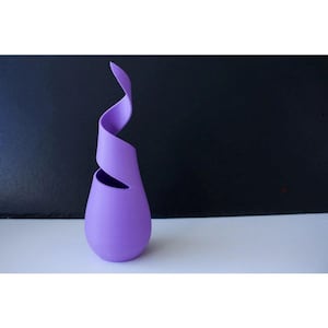 Modern Plant Pot STL File for 3D Printing, Unique Planter Design, Digital Download for Home or Office Decor