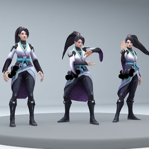 Valorant Sage Figure,3D Models, High Quality Printed, Valorant Game Toys, Riot Games Diorama, Handmade 3D Figure Gift, Valorant Cosplay