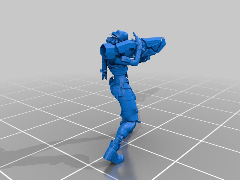 Valorant Raze Ult Model Valorant Raze Ultimate Pose Figure,3d Models, High Quality Printed ...