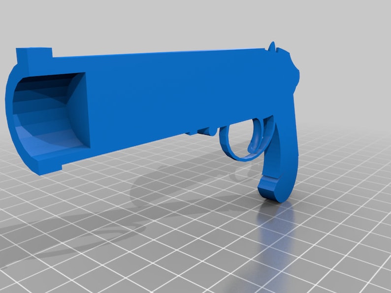 Valorant Jinx Gun Cartoon Sheriff,3d Models, High Quality Printed