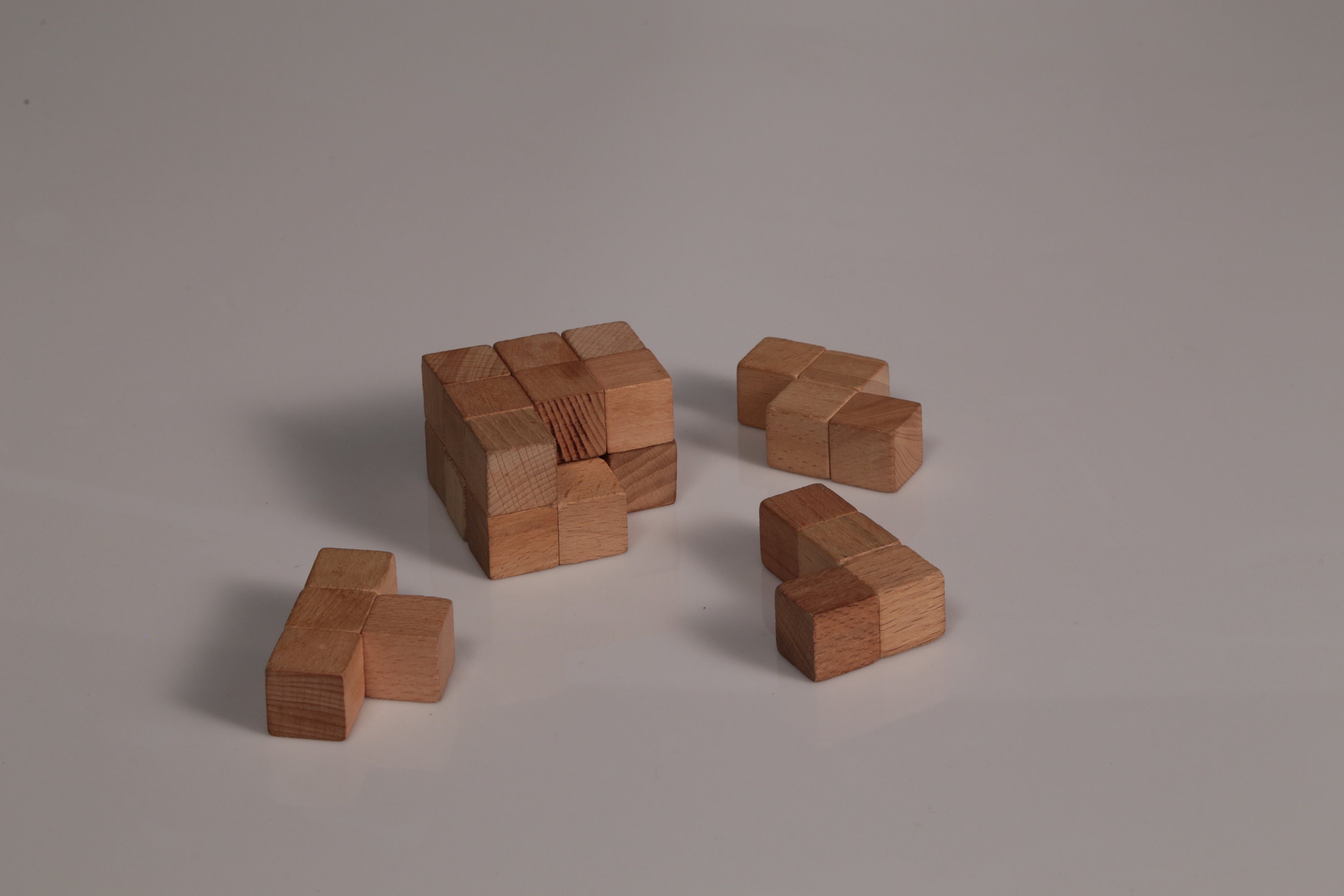 Wood Soma Cube - Etsy