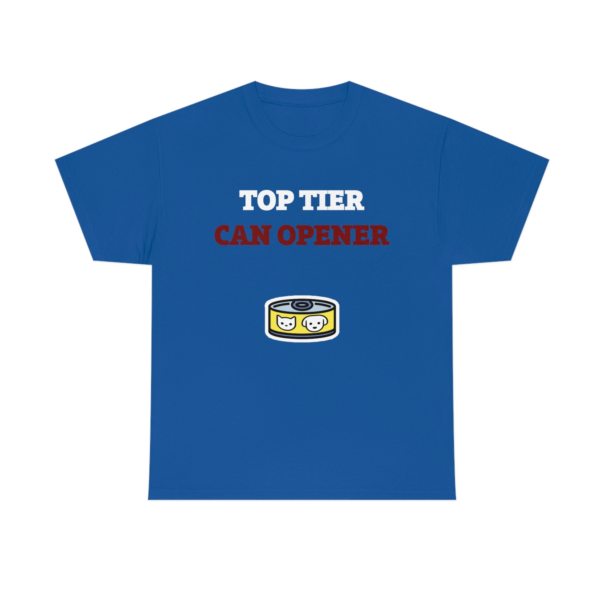Top Tier Can Opener Shirt Funny Gift For Cat Dog Unisex Hoodie