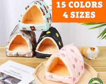 Hamster, Rat, Mouse, Gerbil, Guinea Pig Pet House, Cozy Tiny Home for Squirell, Hedgehog, Chinchilla, Warm Cage Nest for Hedgehog, Squirrel