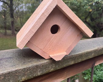 Cedar Wren House - Hanging