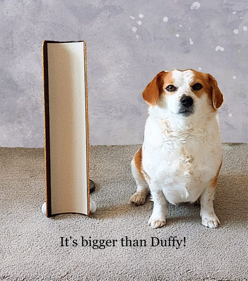 Knobby Dog Scratch Board Chute Curved Dog Nail File Board Etsy