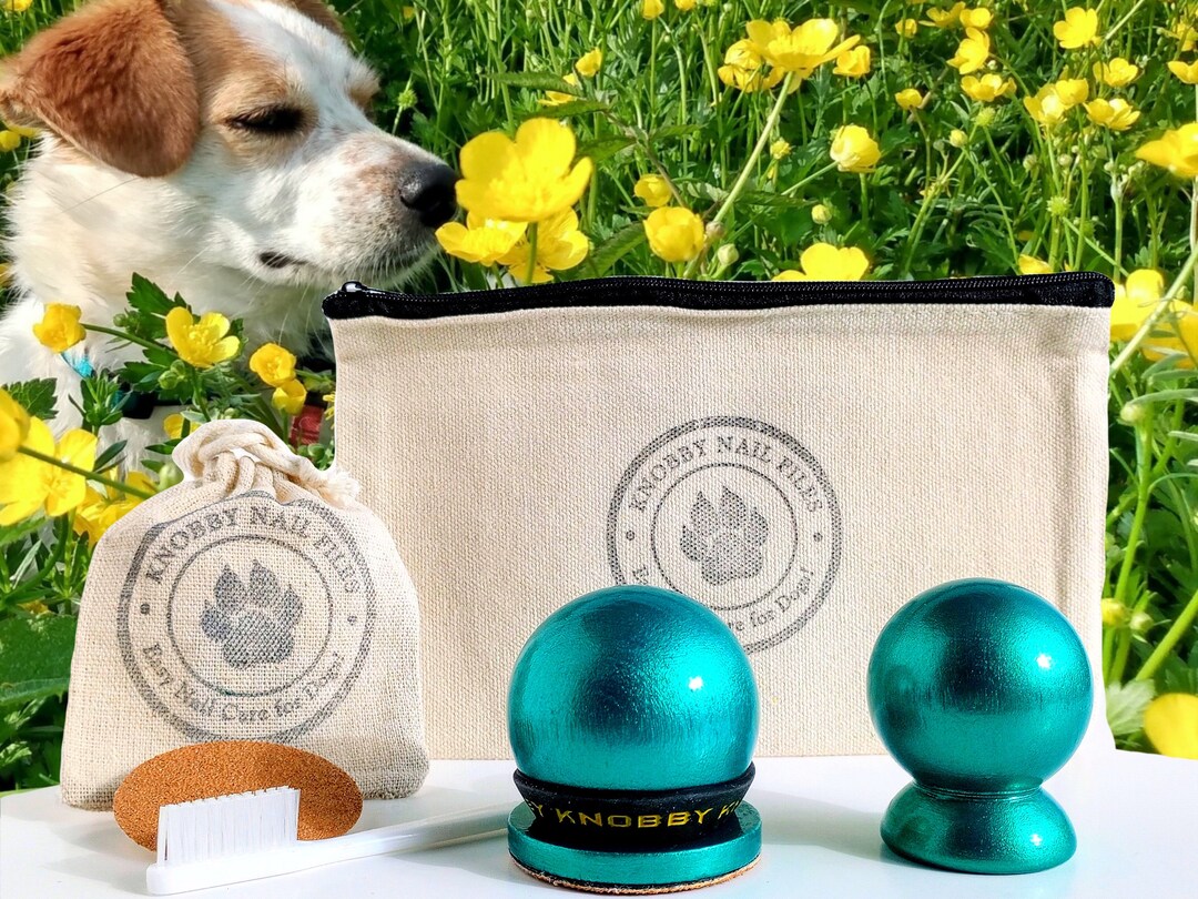 Matched Set of Dog Nail Files, Small 2 Size for MXS Dogs, Knobby Nail