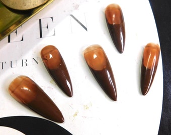 Espresso French Nagelset