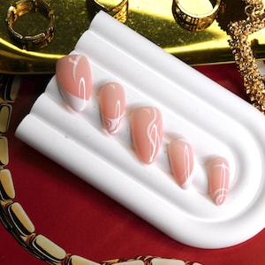 Classic Twist French Nail Set