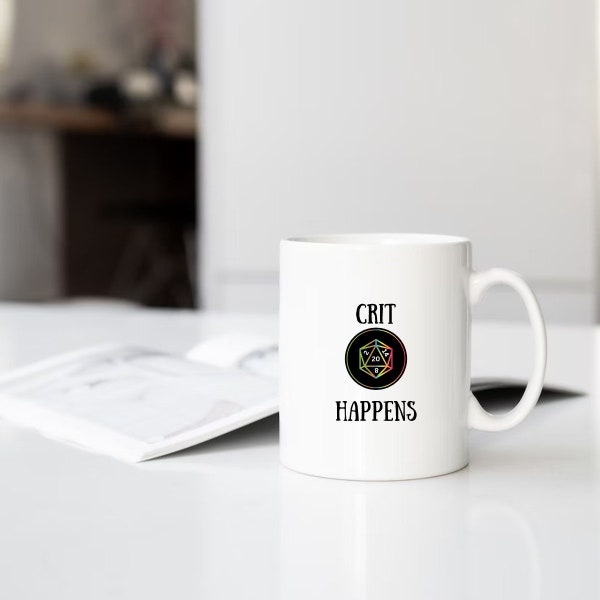 Crit happens mug design - Cricut Mug Press SVG - Mug Press SVG Design - Digital Download - Instant Download - Nerd quote mug