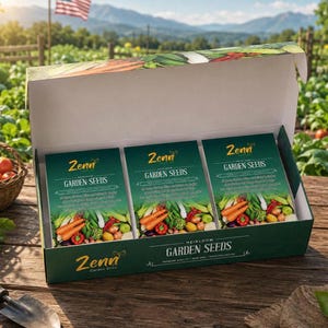 Kit di semi di ortaggi antichi, 30 varietà, set regalo per il giardino