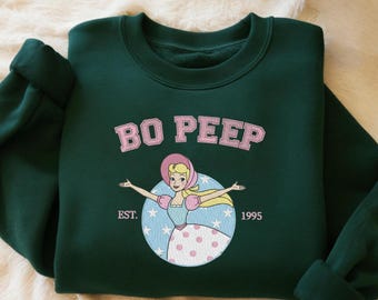 Embroidered Bo Peep Sweatshirt, Disney Pixar Toy Story Shirt