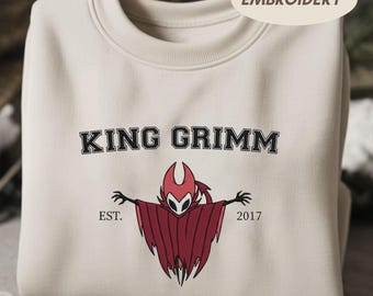 Hollow Knight Silksong King Grimm Est 2017 Sweatshirt, Hollow Knight Characters Tee