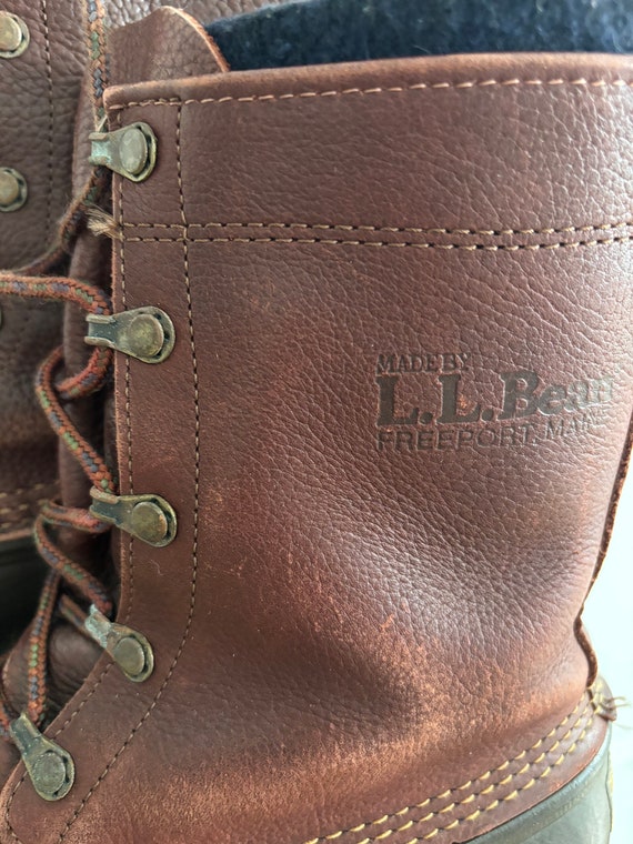 Vintage Style L. L. Bean Duck Boots, L. L. Bean W… - image 3