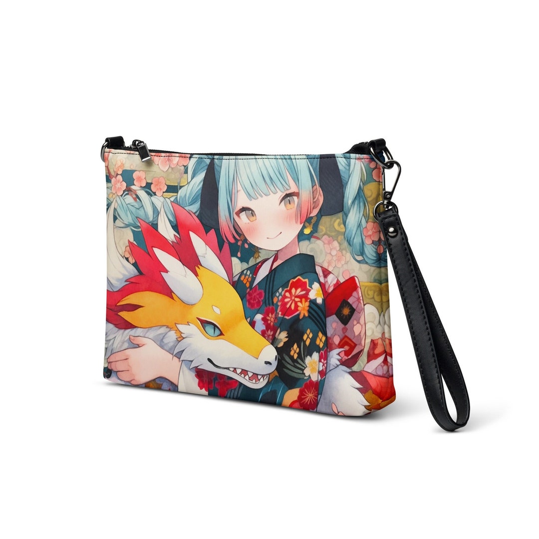 ★2025SS新作★KASHIKO★Aesthetic Print shoulder Bag Kashiko Aesthetic Print shoulder Bag