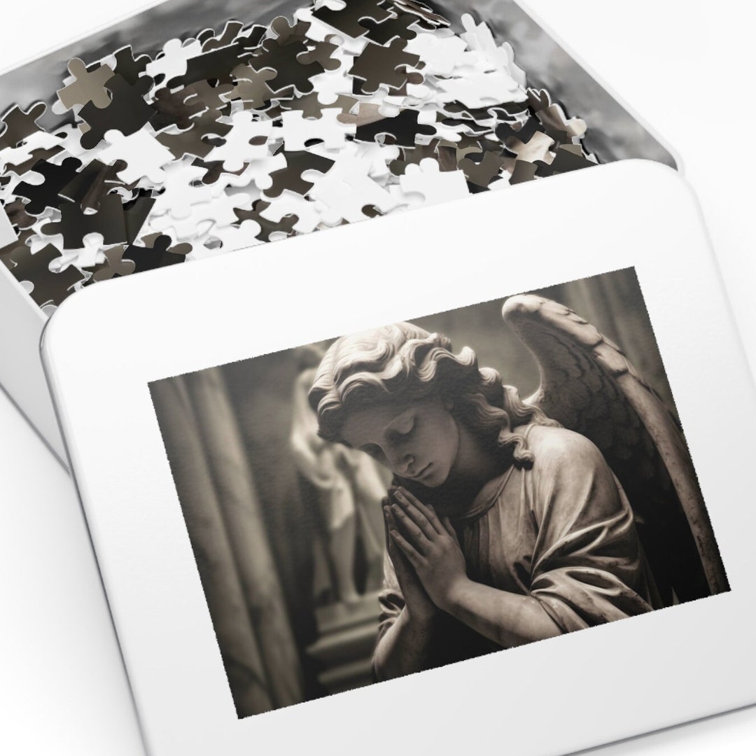 Jigsaw Puzzles 1000, Art Puzzles, Gothic Jigsaw Puzzle, Angel Statue ...