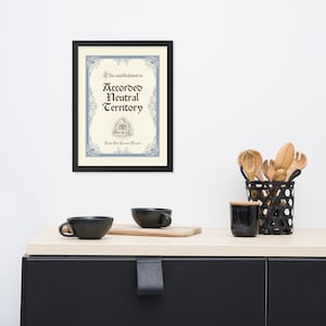 Framed matte paper poster dresden