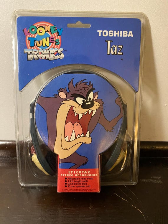 Tasmanian Devil Looney Tunes | Toshiba Stereo Headphones